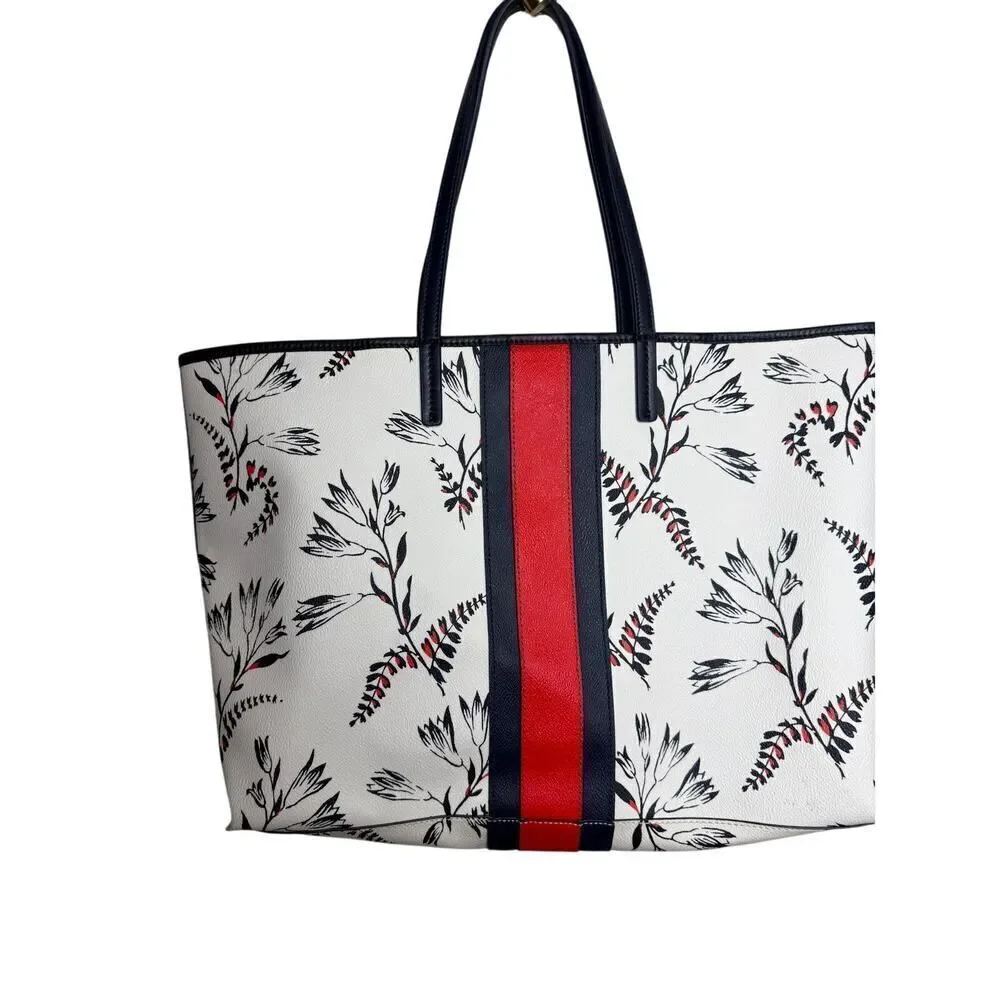 Tory Burch Floral Print Kerrington Tote